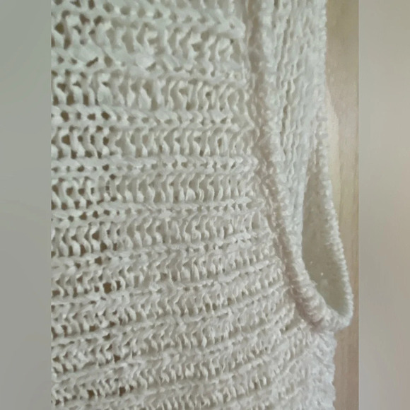 Lilly Pulitzer Sweaters Lilly Pulitzer Kingston Sweater Vest Resort White Sz M - Picture 10 of 10